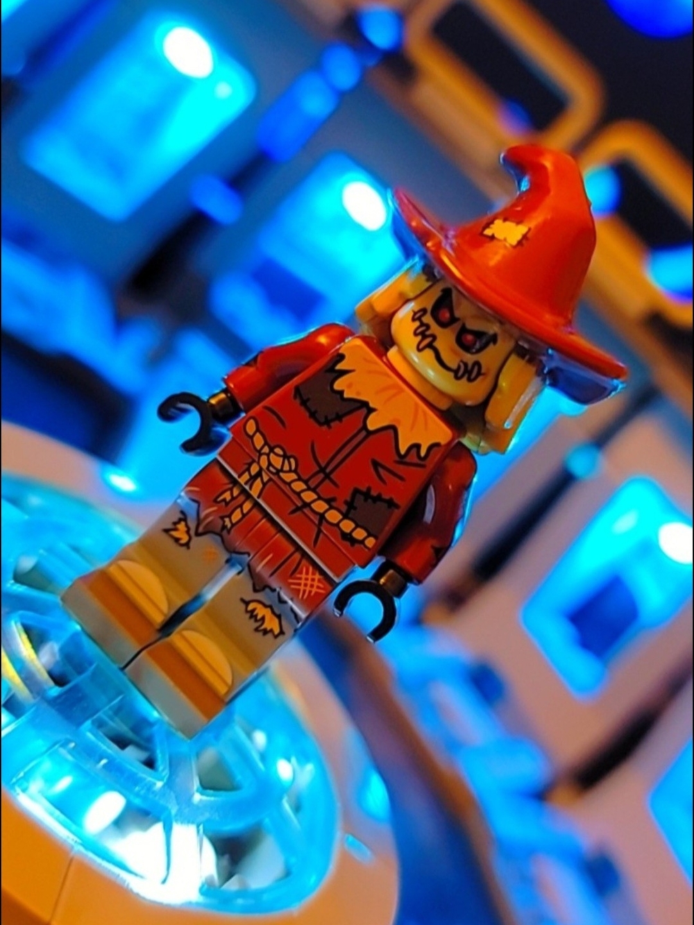 Batman Scarecrow Minifigure Lego Compatible